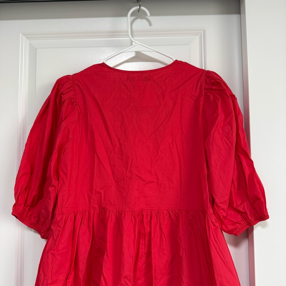 Red Mini Dress - Picture 5 of 6